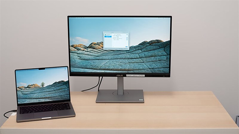 Màn hình ASUS ProArt PA247CV tương thích cực tốt với MacBook. Nguồn: tihest. Màn hình ASUS ProArt PA247CV tương thích cực tốt với MacBook. Nguồn: tihest.
