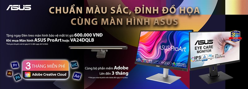 Chuẩn màu sắc, đỉnh đồ họa cùng màn hình ASUS Chuẩn màu sắc, đỉnh đồ họa cùng màn hình ASUS