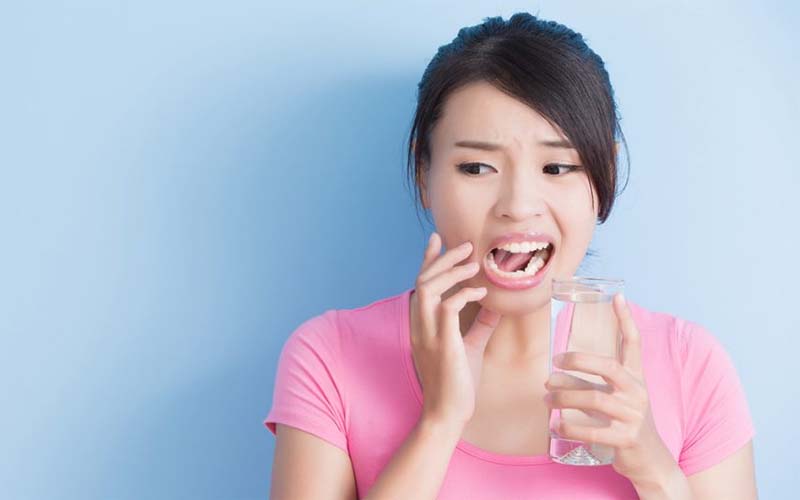 Răng có thể bị nhạy cảm sau khi tẩy trắng