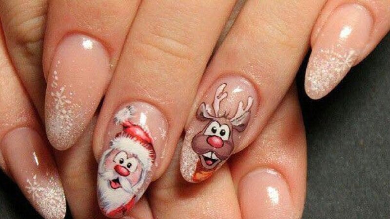 10 mẫu nail ông già Noel dễ thương, bắt mắt cho mọi lứa tuổi