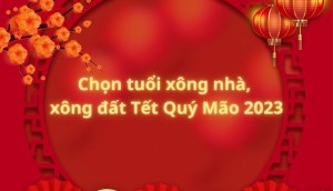 Cách chọn tuổi xông nhà, xông đất Tết Quý Mão 2023 theo tuổi