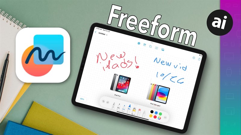 Freeform là một ứng dụng cực hay trên iOS 16.2. Nguồn: AppleInsider.