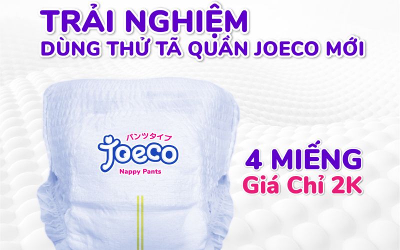 Chất liệu của tã quần Joeco