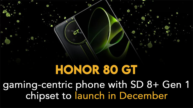 Honor 80 GT chạy Snapdragon 8+ Gen 1 có thể chiến tốt mọi loại game Honor 80 GT chạy Snapdragon 8+ Gen 1 có thể chiến tốt mọi loại game