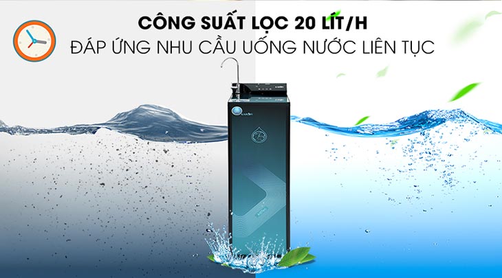 Chọn máy có công suất lọc lớn, phù hợp với số lượng nhân viên