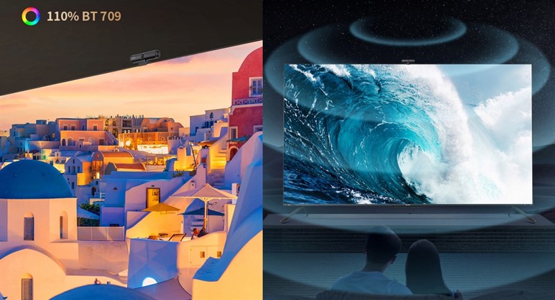 Màn hình của Sharp AQUOS V Series 86 inc được phủ 110% gam màu BT709 Màn hình của Sharp AQUOS V Series 86 inc được phủ 110% gam màu BT709