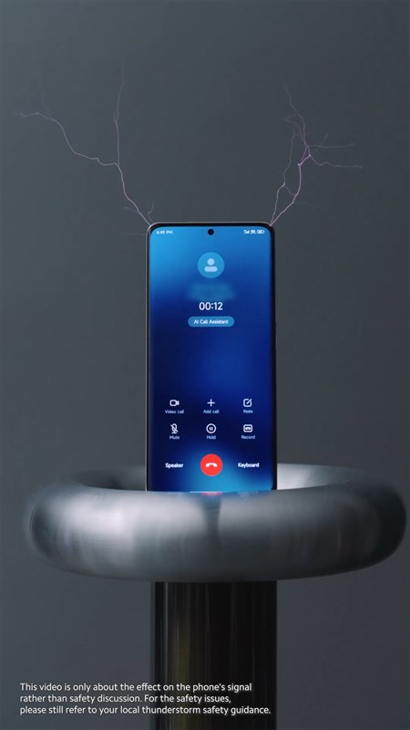 Sấm sét có ảnh hưởng đến điện thoại thông minh hay không?