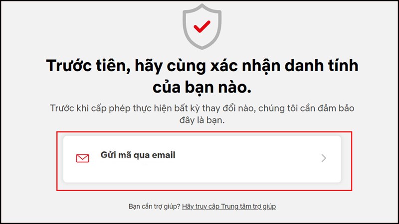 Cách thay đổi email tài khoản Netflix