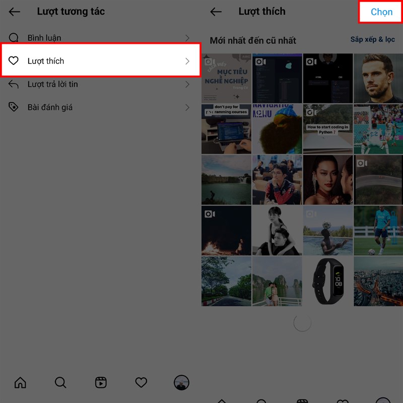 Cách bỏ thích nhiều bài viết cùng lúc trên Instagram Cách bỏ thích nhiều bài viết cùng lúc trên Instagram