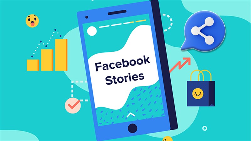 Cách mở chia sẻ story của mình trên Facebook