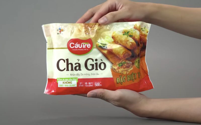 Chả giò đặc biệt thịt Cầu Tre gói 500g