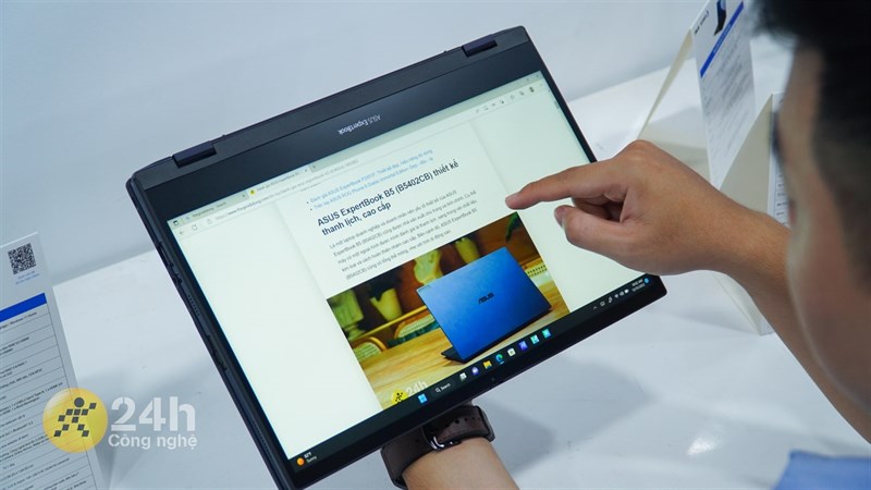 Trên tay ASUS Expertbook B5 Flip series 2022
