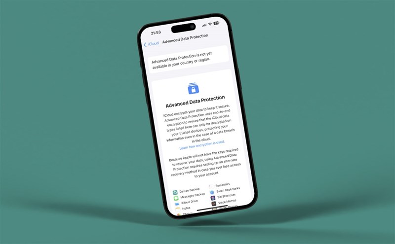 Tính năng Advanced Data Protection cực xịn trên iOS 16.2. Nguồn: MacRumors. Tính năng Advanced Data Protection cực xịn trên iOS 16.2. Nguồn: MacRumors.