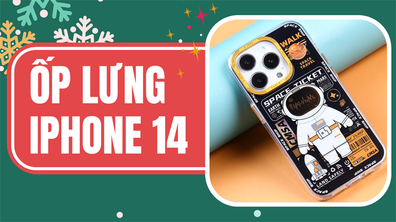 Sưởi ấm cho 'dế iu' iPhone 14 với những chiếc ốp lưng cực cool cho mùa Giáng Sinh