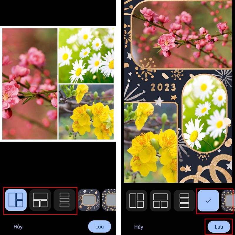 Cách tạo ảnh ghép năm mới bằng Google Photos