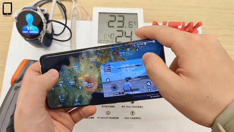 Bạn hoàn toàn có thể chơi 2 game cùng lúc trên Xiaomi 13