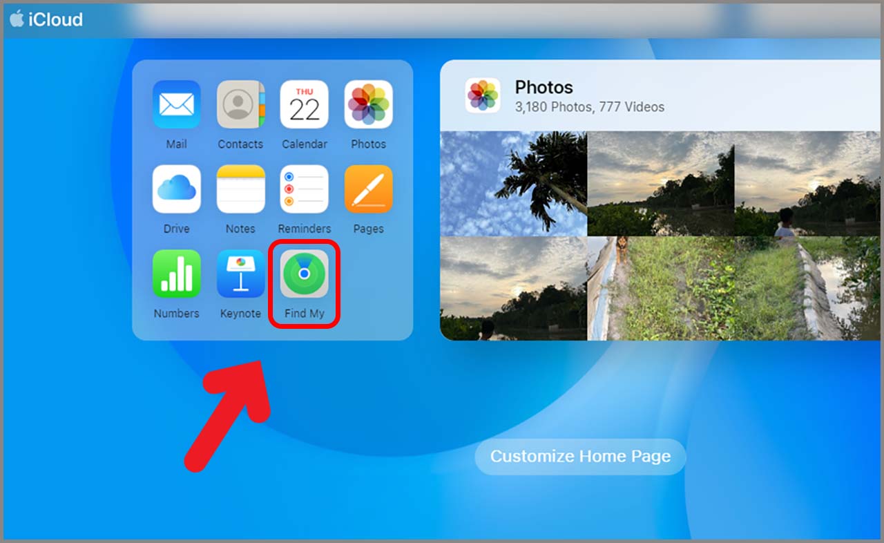Cách báo mất iPhone