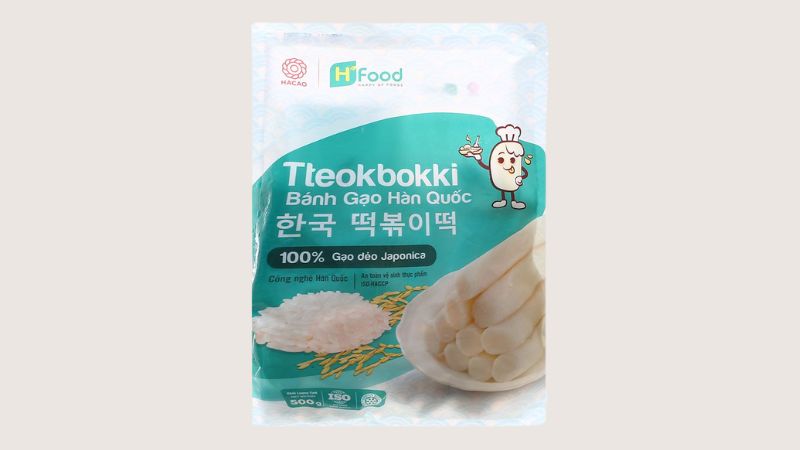 Bánh gạo Tteokbokki Hàn Quốc HT Food