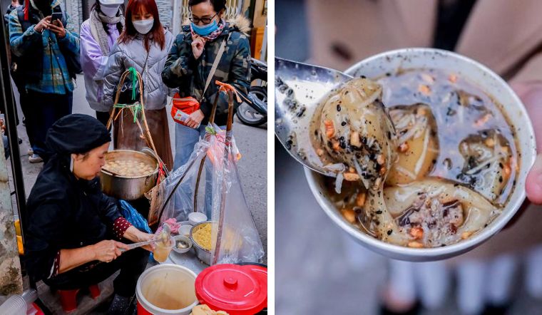 Đột nhập hàng bánh trôi ngon nức tiếng đất Hà Thành, ngày bán gần 1000 viên