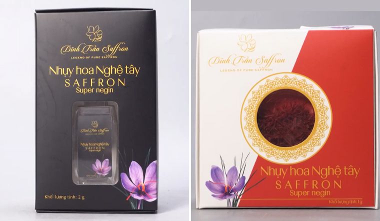 Công dụng và cách dùng nhụy hoa nghệ tây Dĩnh Trần
