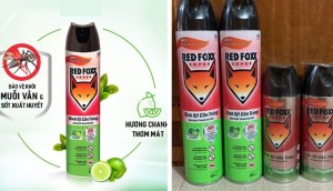 Bình xịt côn trùng RED FOXX có khả năng diệt những loại côn trùng nào?