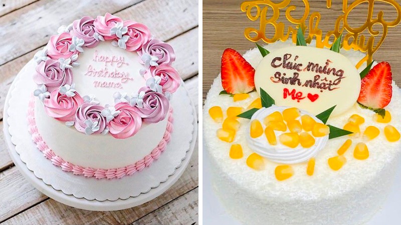 15 tiệm bán bánh sinh nhật mẹ ngon, đẹp, nổi tiếng nhất