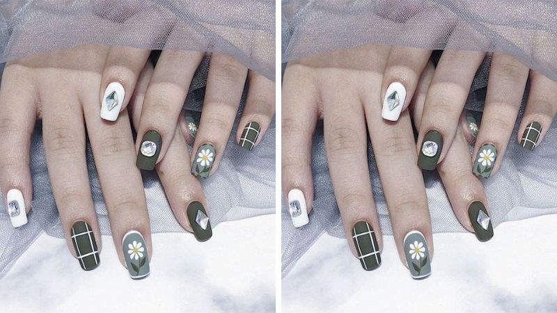 Mẫu Nail Đơn Giản Cho Học Sinh Cực Sành Điệu - Nail Xinh