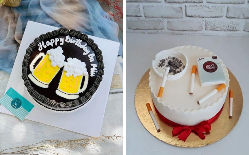 Cách làm Mẫu bánh sinh nhật đẹp tặng bố Tuyệt đẹp và đầy cảm xúc