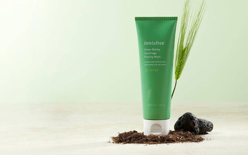 Kem tẩy tế bào chết Hàn Quốc Innisfree Green Barley Gommage Peeling Mask