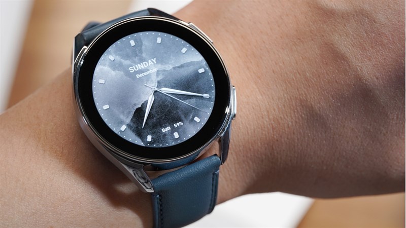 Xiaomi Watch S2 được thiết kế dạng đồng hồ mặt tròn với kích thước 46 mm
