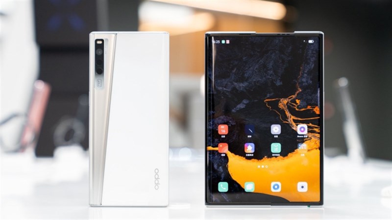 OPPO X 2021 với màn hình cuộn, có thể ẩn vào bên trong thiết bị OPPO X 2021 với màn hình cuộn, có thể ẩn vào bên trong thiết bị