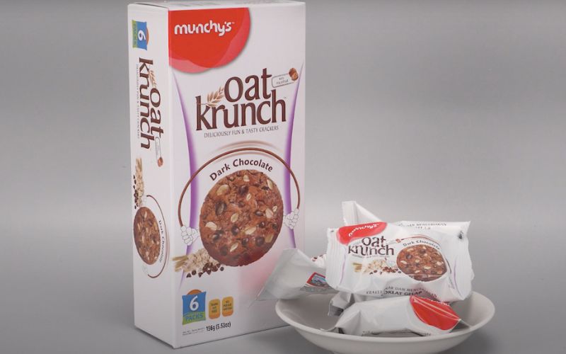 Bánh quy yến mạch OAT KRUNCH vị socola đen