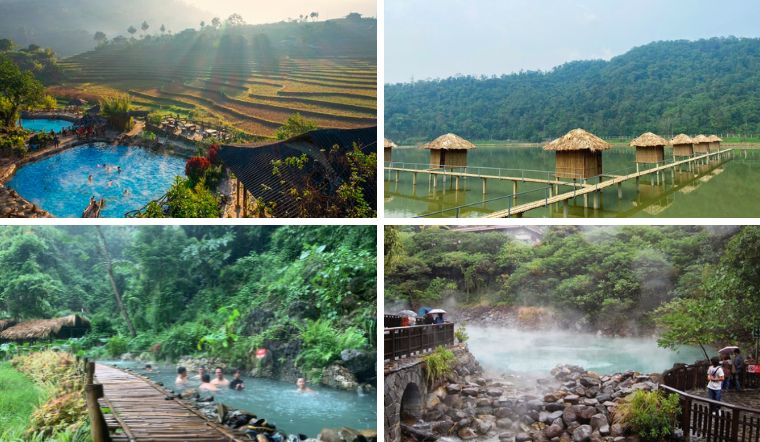 Du lịch đông, thư giãn cùng những suối nước nóng tự nhiên nơi rẻo cao
