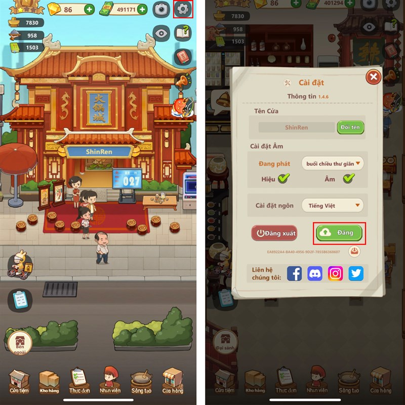 Cách khôi phục game Tiệm Lẩu Đường Hạnh Phúc nhanh chóng và hiệu quả