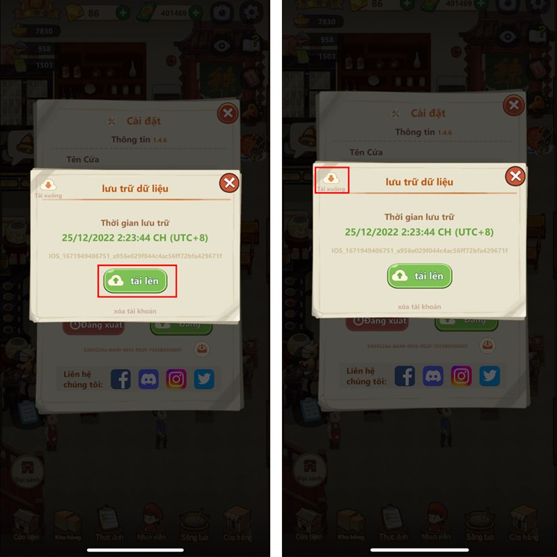 Cách lấy lại dữ liệu Tiệm Lẩu Đường Hạnh Phúc Cách lấy lại dữ liệu Tiệm Lẩu Đường Hạnh Phúc