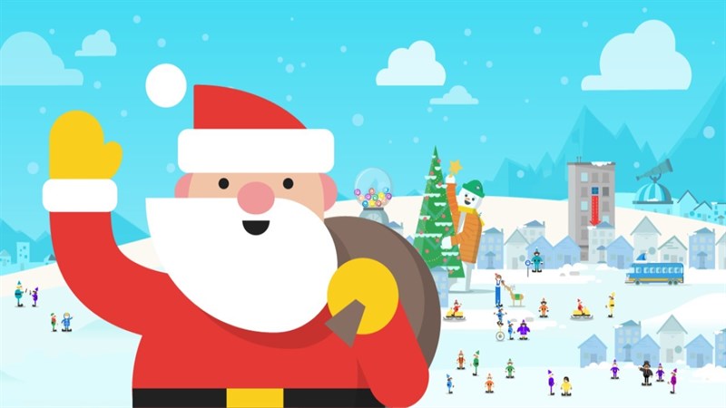 Không biết ông già Noel đã đi đến đâu ư? Hãy để Google giúp bạn
