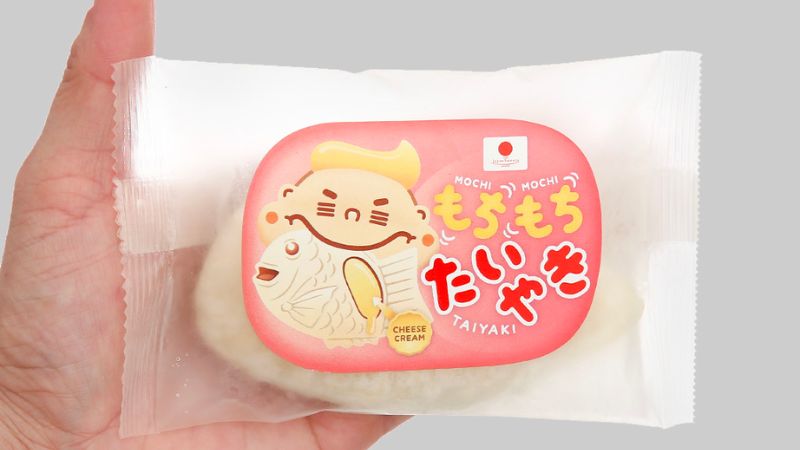 Bánh Mochi Taiyaki nhân phô mai