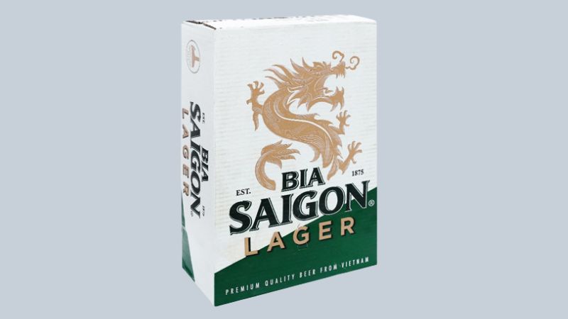 Bia Sài Gòn Lager lon 330ml