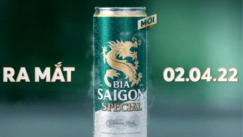 Bia Sài Gòn Special Sneek lon 330ml