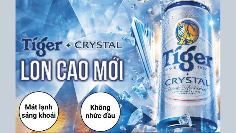 Bia Tiger Bạc lon 330ml