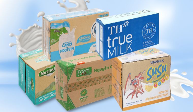 Top 10 sản phẩm sữa bán chạy nhất trên Bách hóa XANH tháng 12/2022