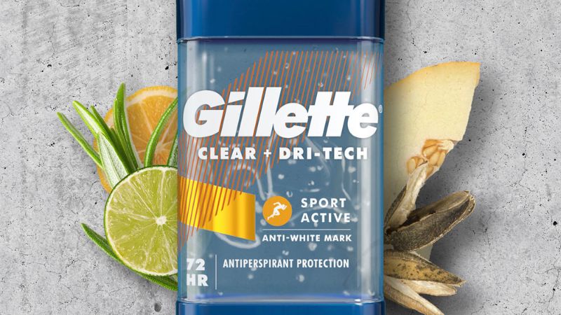 Gel khử mùi Gillette Sport Active