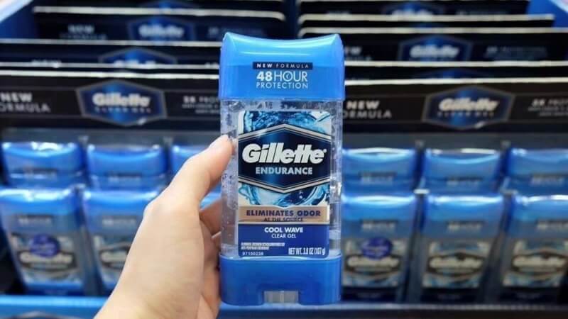 Những lưu ý khi sử dụng lăn xịt khử mùi Gillette