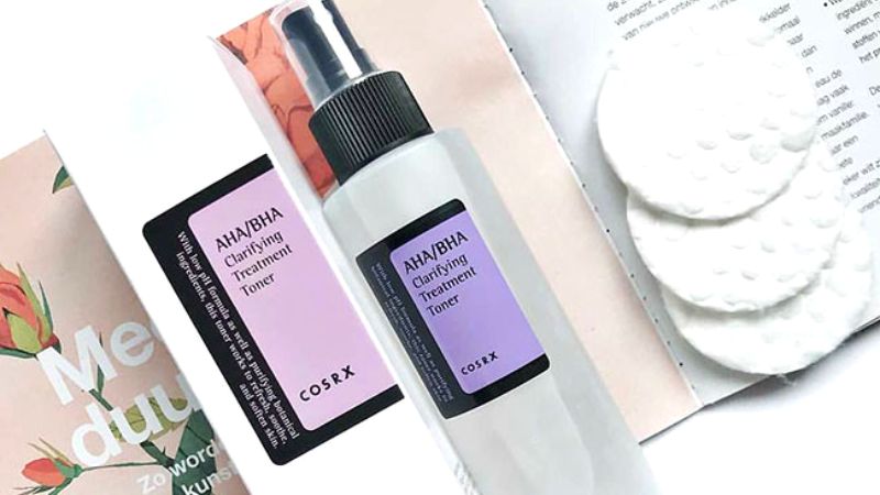 Bao bì, thiết kế của Toner Cosrx AHA/BHA Clarifying Treatment