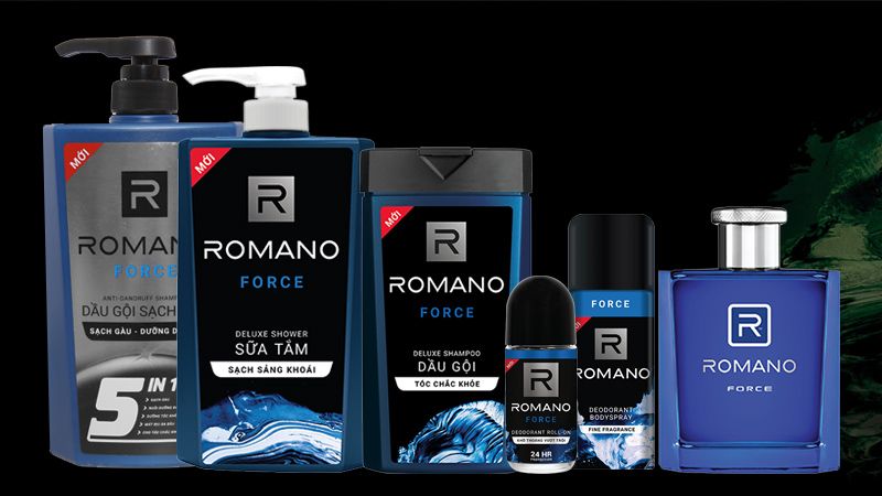 Romano có bao nhiêu loại lăn, xịt khử mùi?
