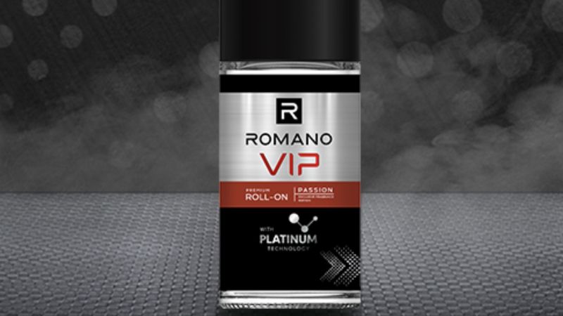 Lăn khử mùi nước hoa Romano VIP
