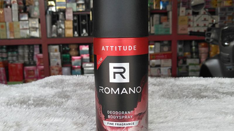 Xịt ngăn mùi toàn thân Romano Attitude