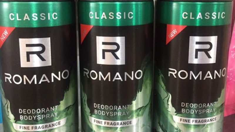 Xịt ngăn mùi toàn thân Romano Classic