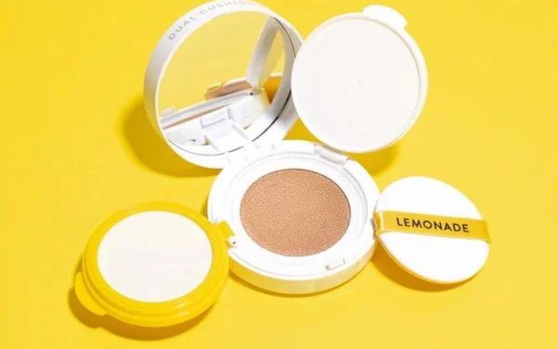 Các bảng màu của cushion Lemonade Matte Addict Dual Cushion