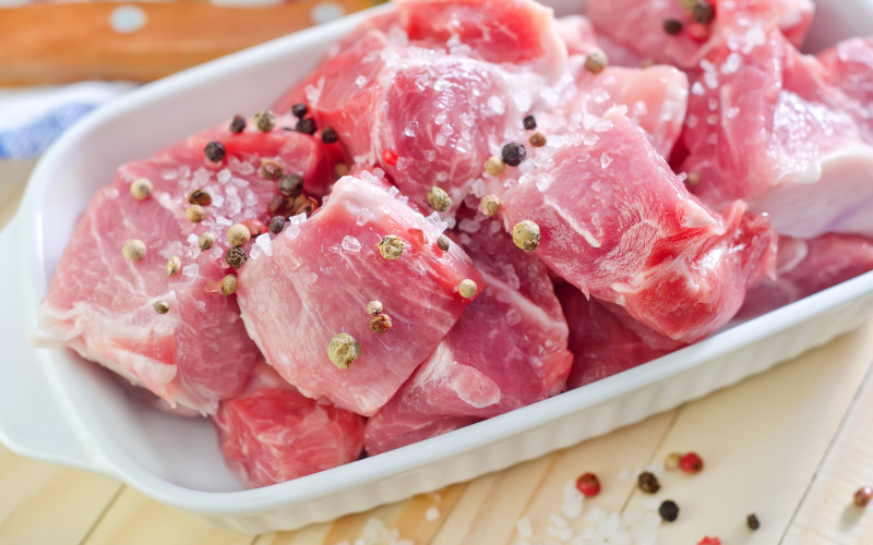 Giá thịt heo hôm nay 29/12 của thương hiệu  Tinh Ve